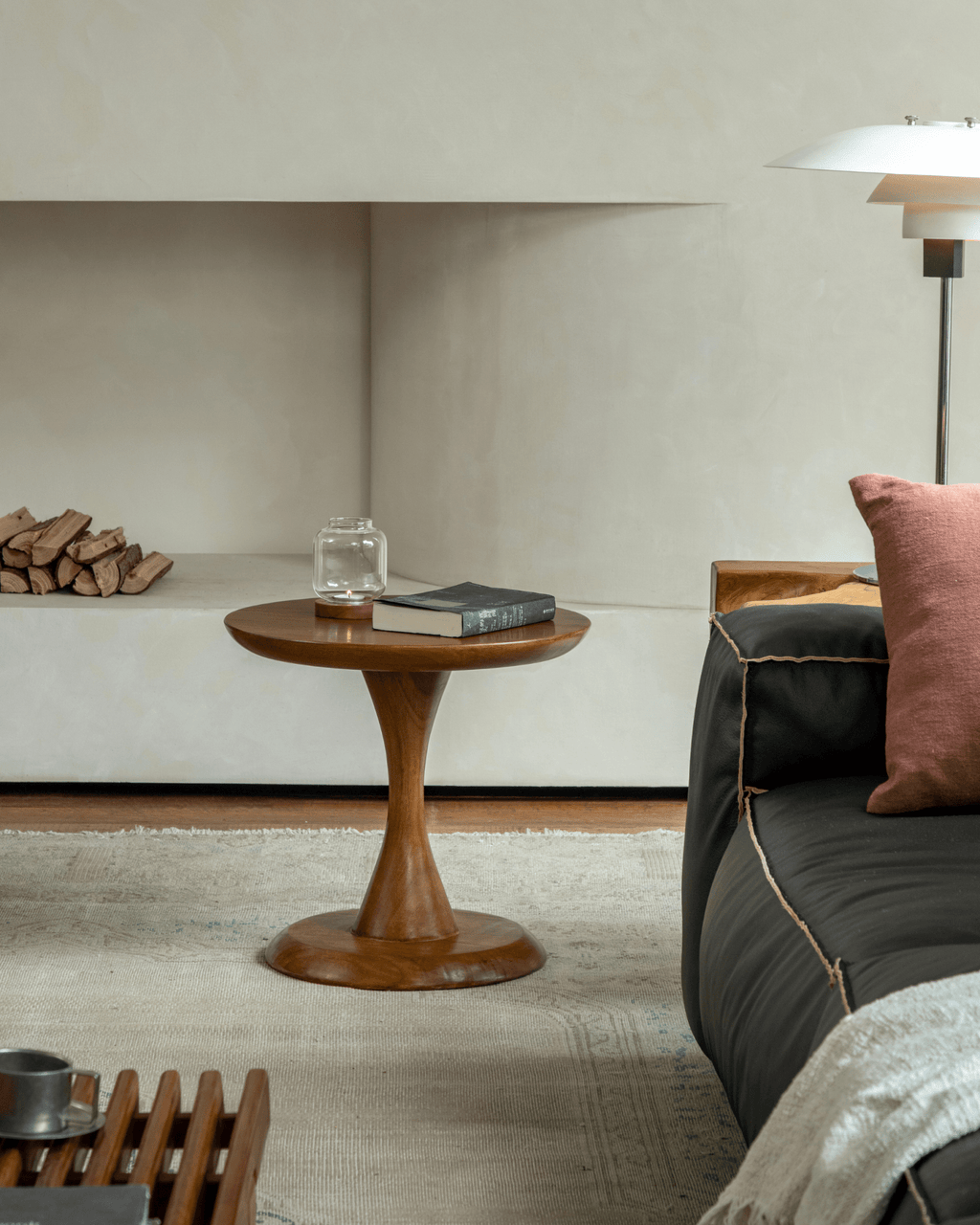 Table d'appoint à fuseaux