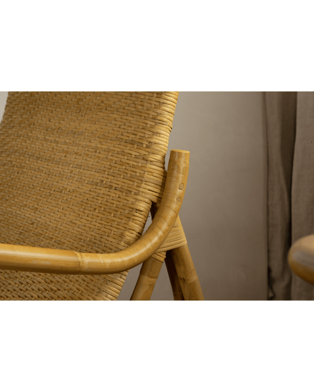 Fauteuil lounge en rotin Nalgae