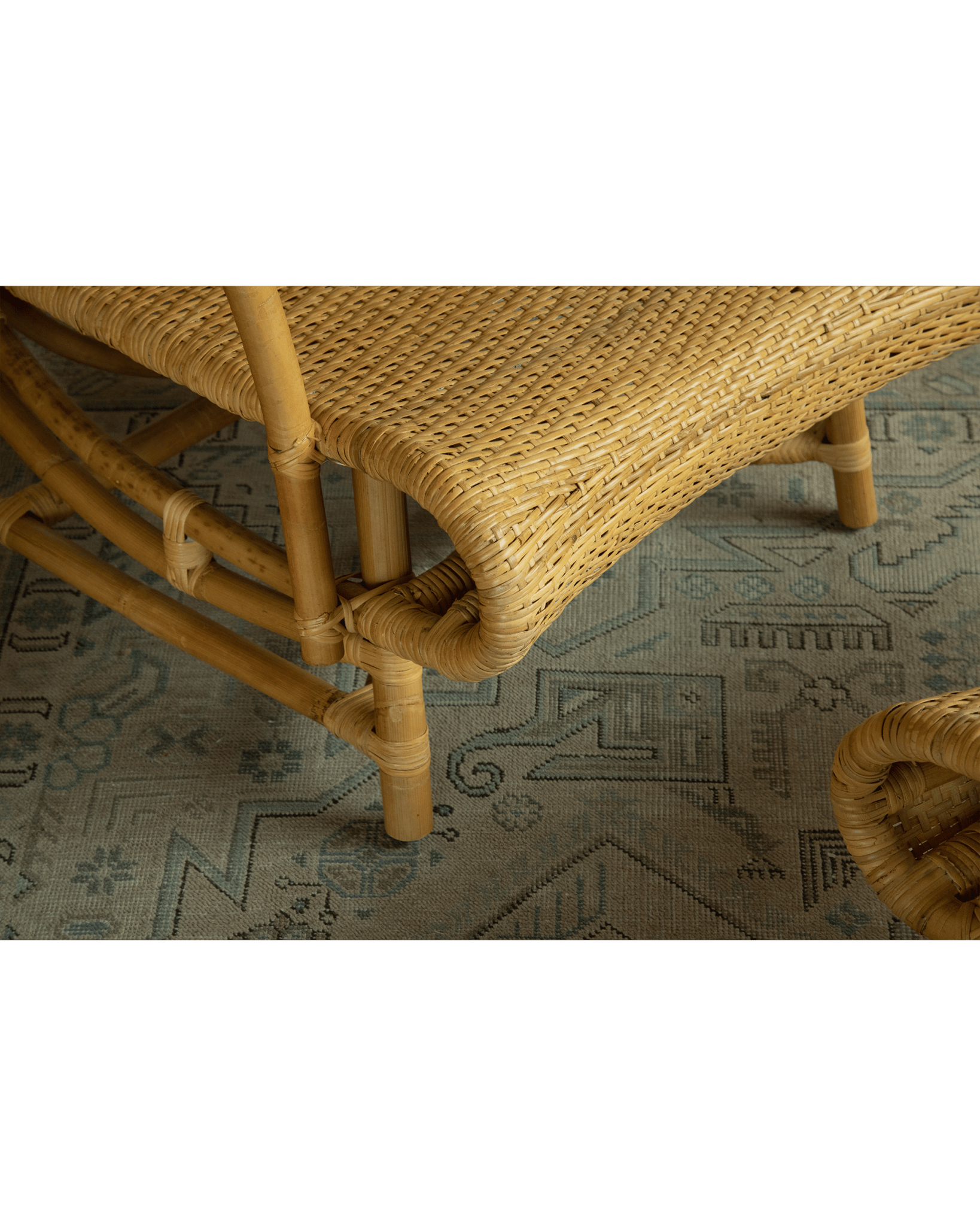 Fauteuil lounge en rotin Nalgae