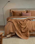 Ensemble de literie en lin serein 