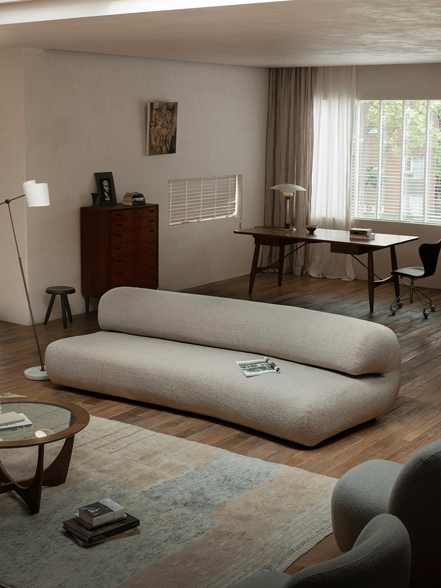 Canapé Wave Bouclé