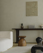 Table en verre de sable