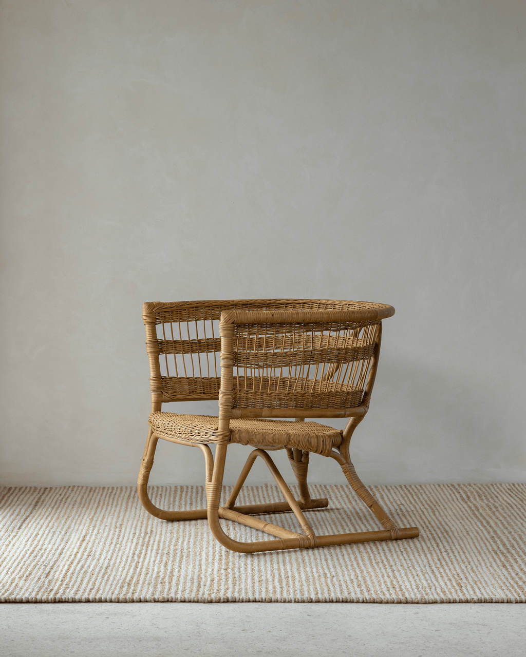 Chaise en rotin Helian