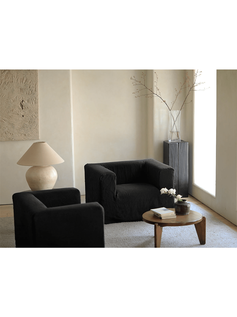 Fauteuil Lea à housse amovible