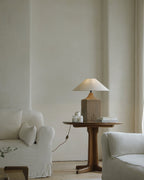 Lampe de table en bois