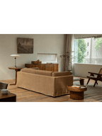 Jupe de canapé en lin