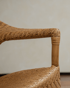 Fauteuil lounge Batman en rotin