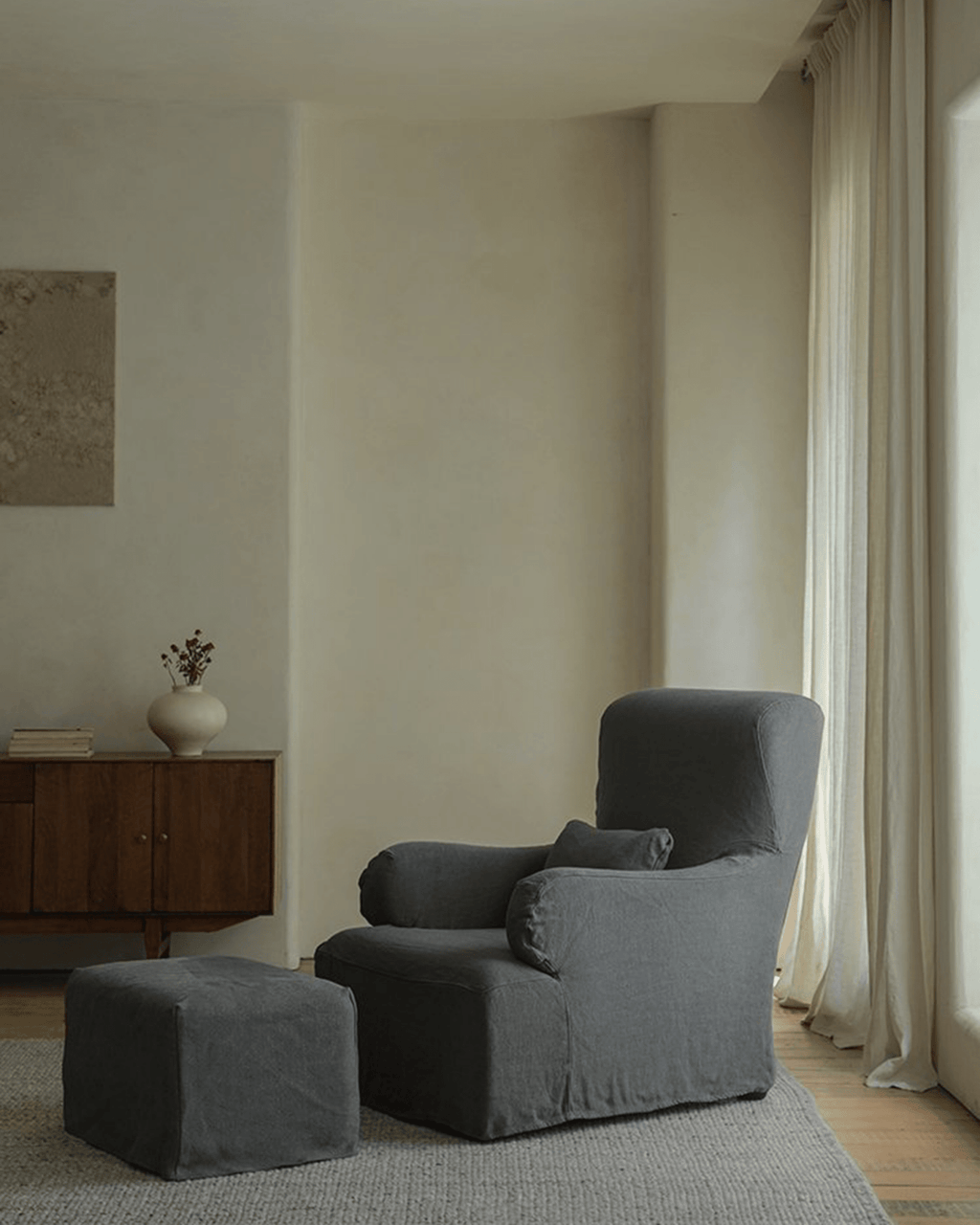 Canapé méridienne Eve