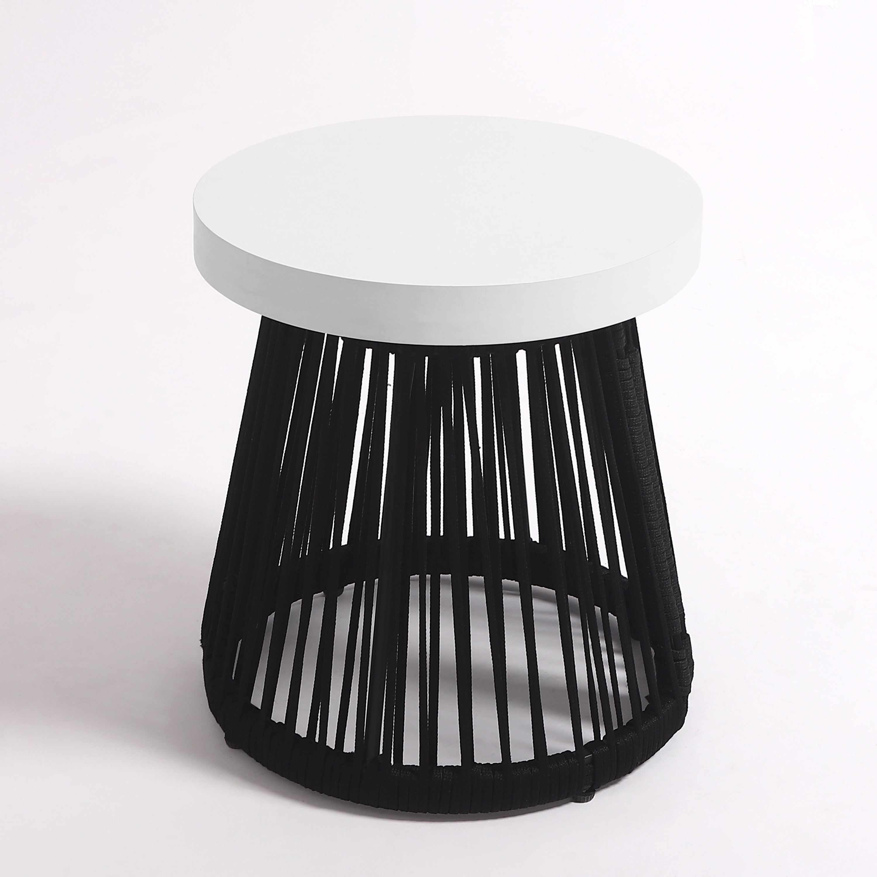 Ensemble de 3 chaises longues pivotantes d'extérieur pour jardin