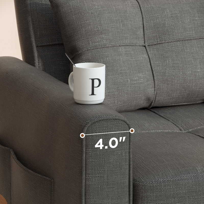 Canapé-lit 3 en 1 réglable, canapé-lit gigogne, convertible et pliable pour salon