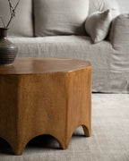 Table d'appoint décagonale