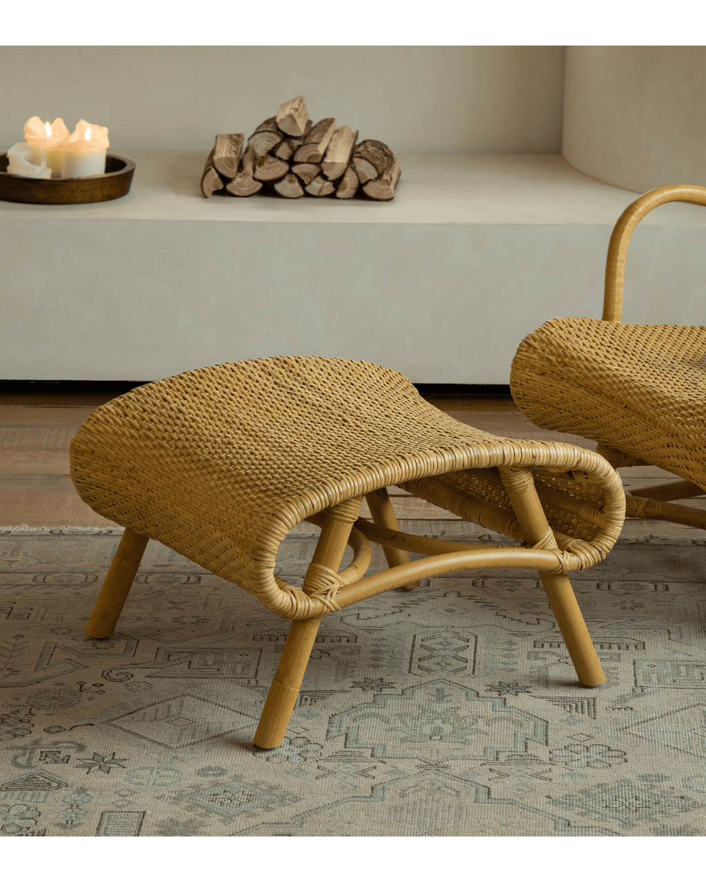 Fauteuil lounge en rotin Nalgae