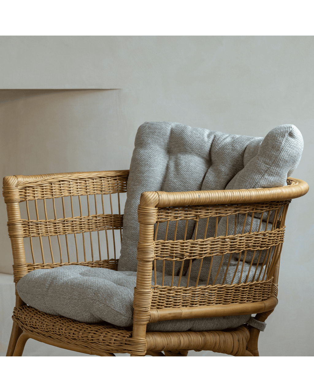 Chaise en rotin Helian