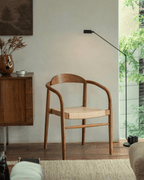 Fauteuil en cuir Crescent