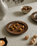 Assiette en dentelle