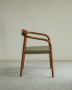 Fauteuil en cuir Crescent