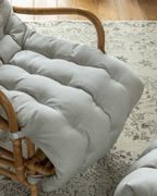 Fauteuil lounge en rotin Nalgae