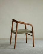 Fauteuil en cuir Crescent