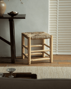Tabouret tissé à la main Isla