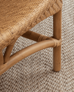 Fauteuil lounge Batman en rotin