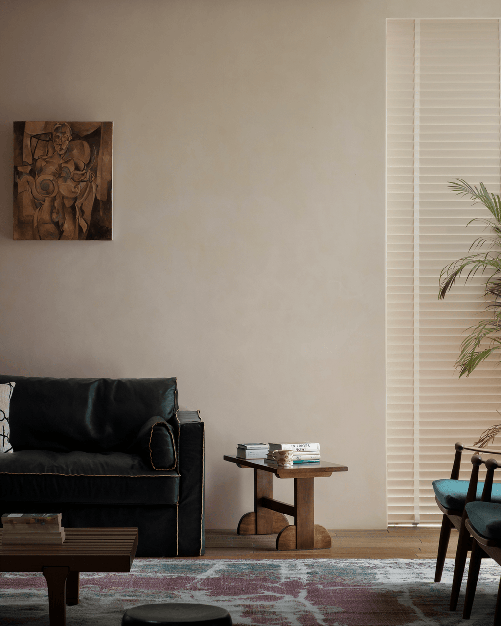 Table d'appoint en forme de sabot