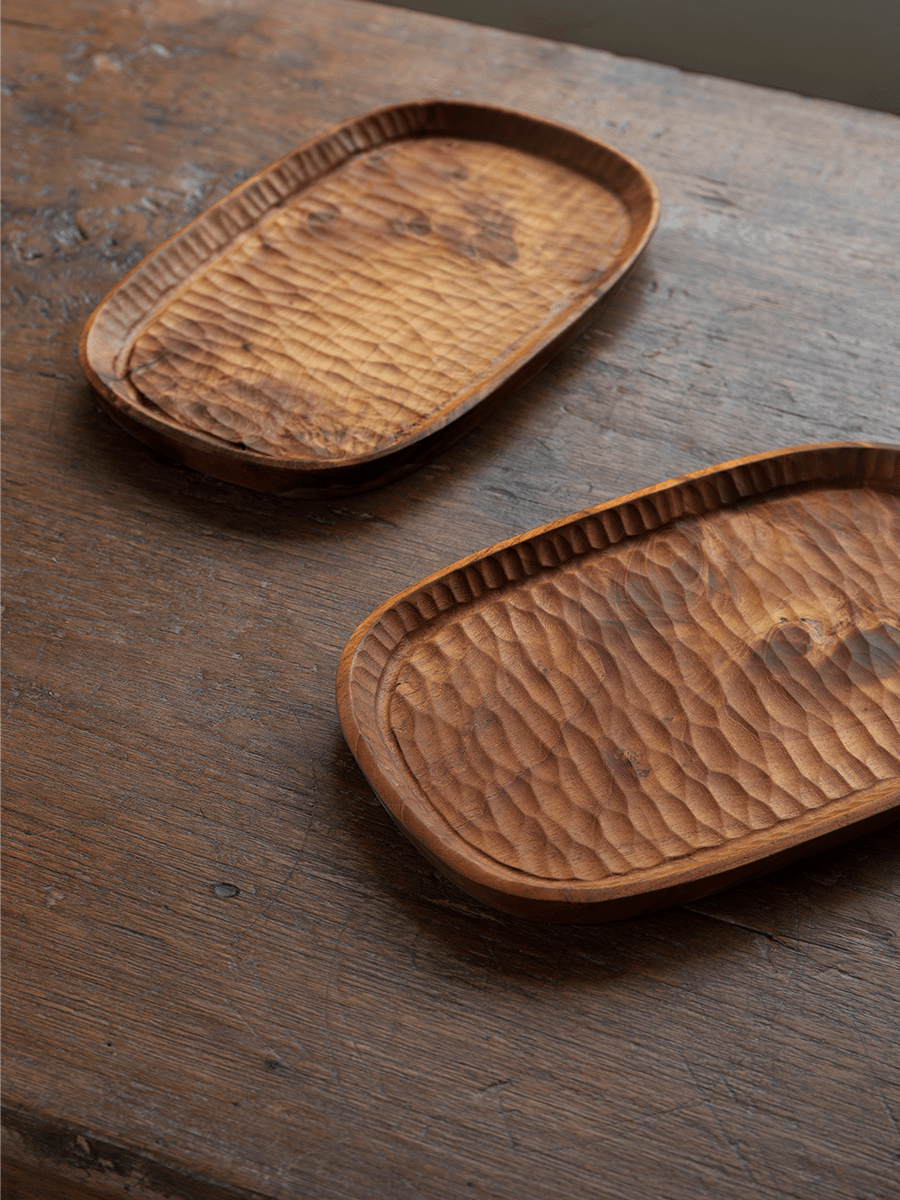 Plateau de service Abbey Teak 2 pièces