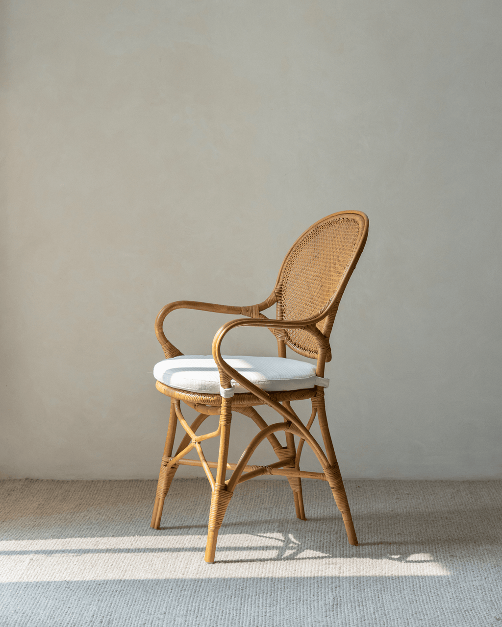 Chaise en rotin Areca