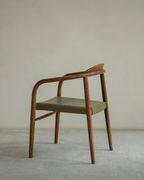 Fauteuil en cuir Crescent