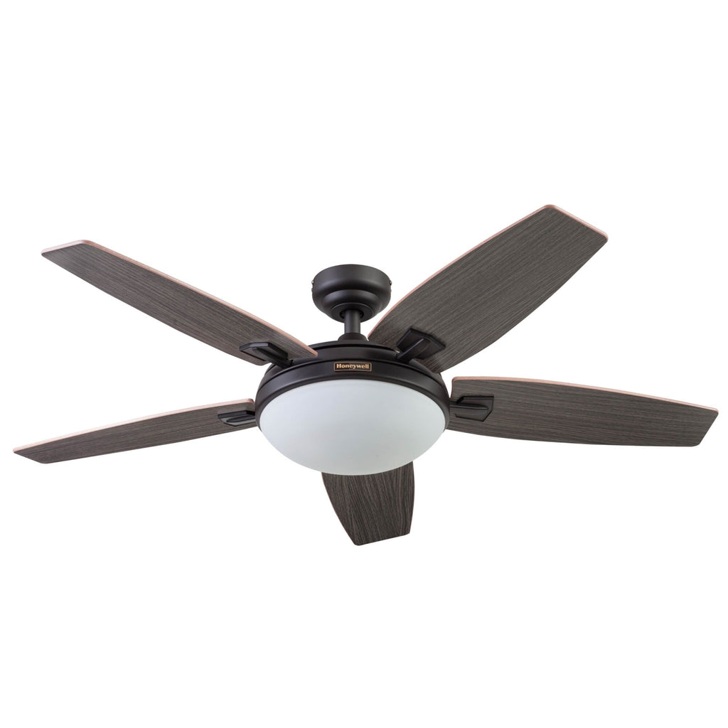 Ventilateur de plafond Honeywell Carmel 48 avec éclairage intégré et télécommande