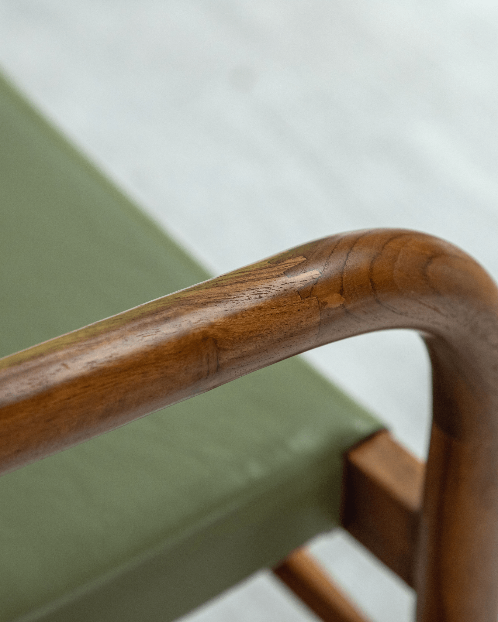 Fauteuil en cuir Crescent