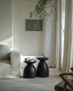 Table en verre de sable