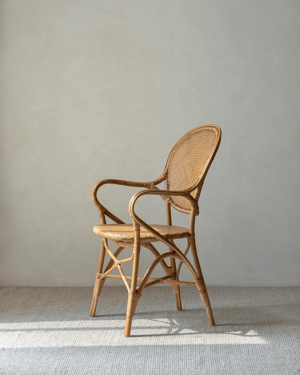 Chaise en rotin Areca