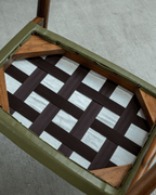 Fauteuil en cuir Crescent