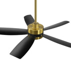 Ventilateur de plafond LED Breezary 65/52/42 à 5 pales avec kit d'éclairage et télécommande