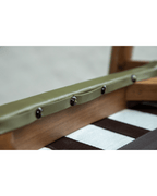 Fauteuil en cuir Crescent