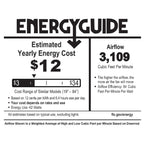 Ventilateur de plafond LED de style ferme en métal brossé Carbon Loft 52