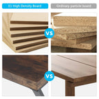 Bureau d'ordinateur robuste 55 pouces, bureau de bureau