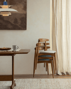 Chaise de salle à manger en forme de cœur