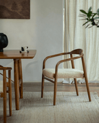 Fauteuil en peau de mouton Crescent