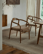 Fauteuil en peau de mouton Crescent