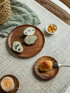 Assiettes rondes variées