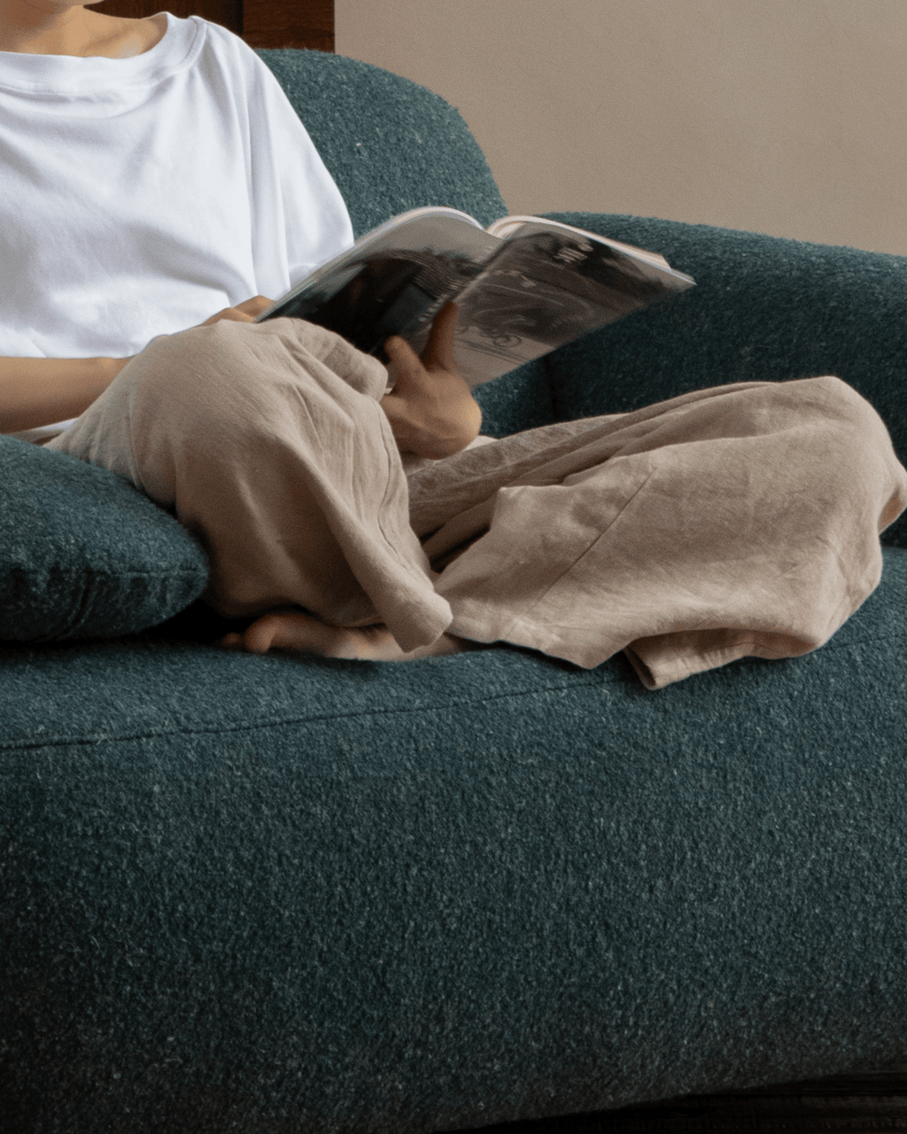 Fauteuil Gestein Bouclé