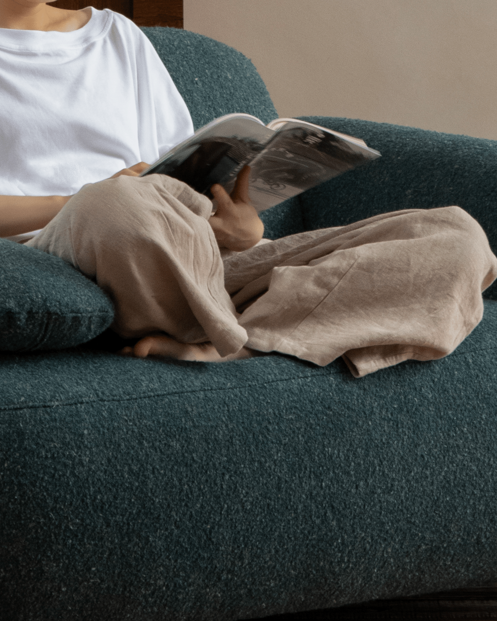 Fauteuil Gestein Bouclé