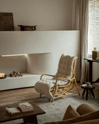 Fauteuil lounge en rotin Nalgae