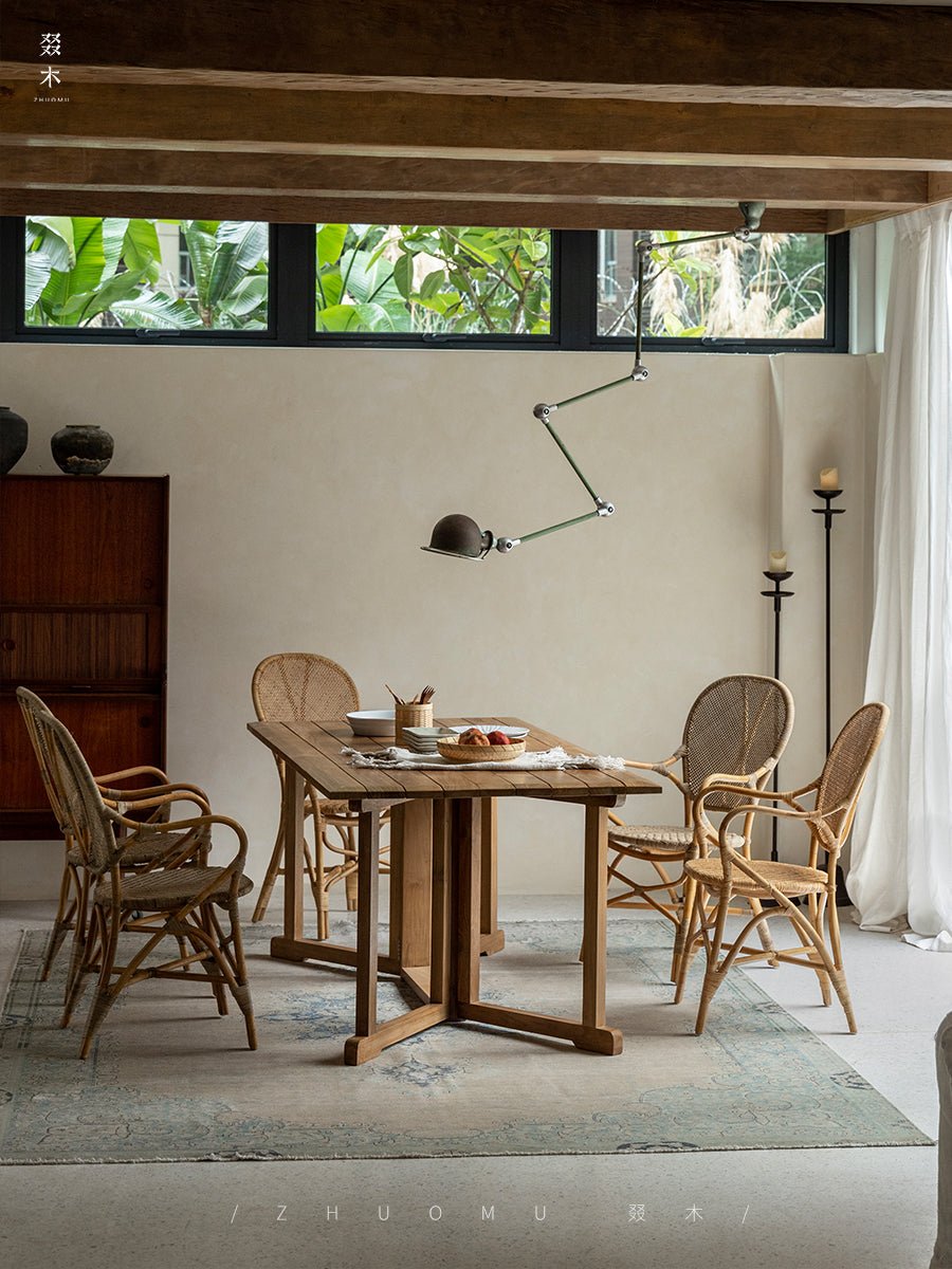 Table pliante extérieure à cadre