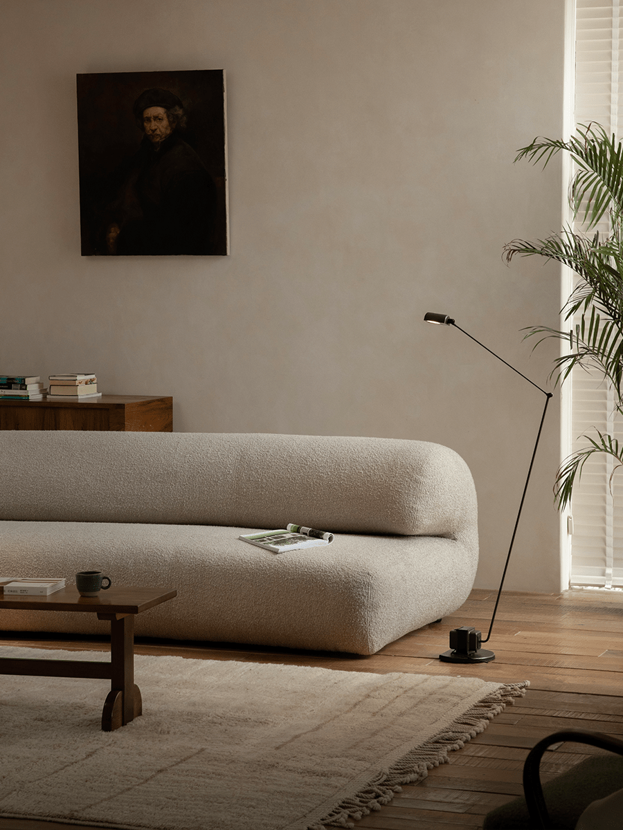 Canapé Wave Bouclé