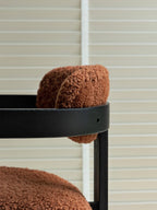 Fauteuil en peau de mouton retournée de Pampelune