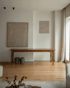 Tables vintage indonésiennes en bois de teck