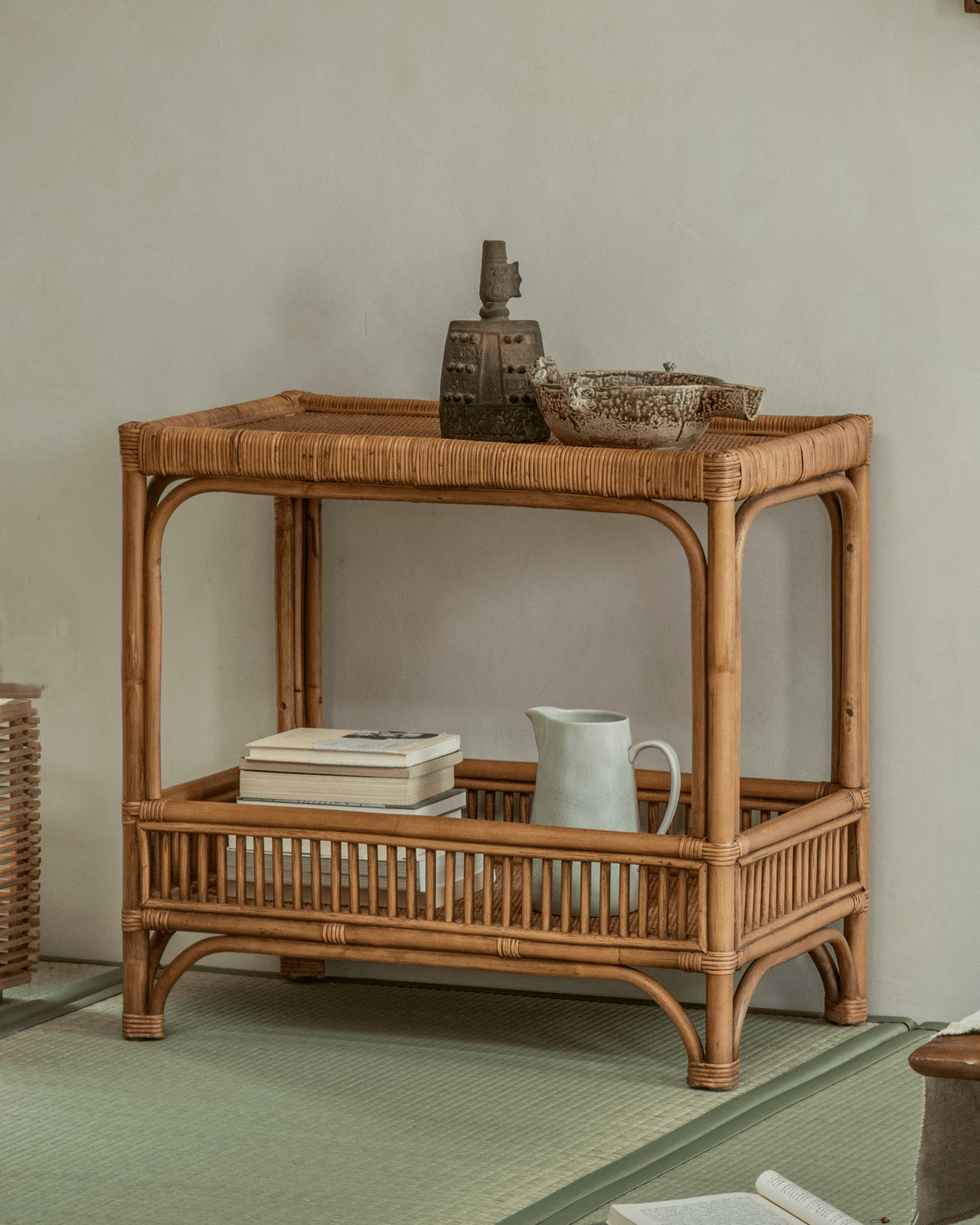 Table d'appoint en rotin Kaeo