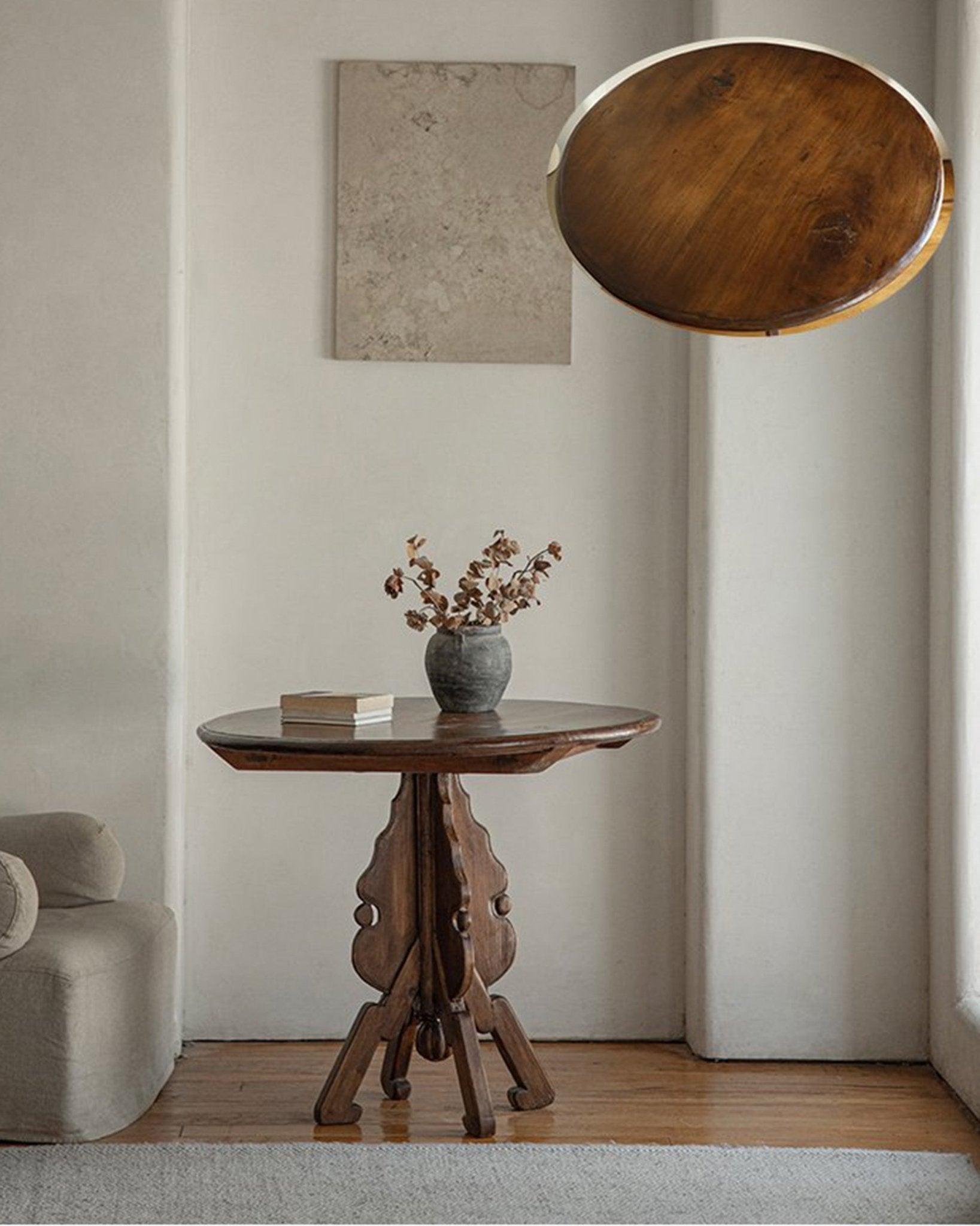 Tables indonésiennes vintage